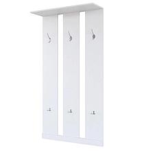 Вешалка настенная 63x118x20 см, цвет белый