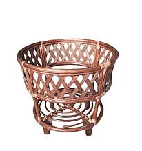 Стол CV. MAHKOTA JAVA RATTAN кофейный Copacabana из ротанга со стеклом