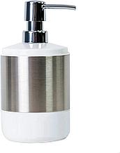 Дозатор PRIMANOVA LIMA XL для жидкого мыла пластик, белый M-SA06-01