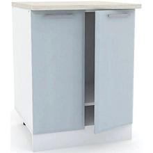 Шкаф напольный «Палома» 60x85х60 см, ЛДСП, цвет серо-зелёный