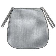 Галета для стула Цитус 38/27x40x3 см цвет серый