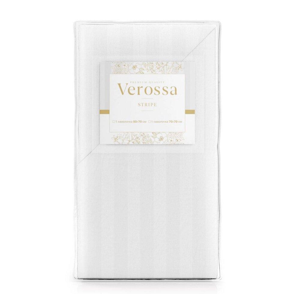 Наволочка Verossa Stripe для анатомической подушки 48х68 см белая