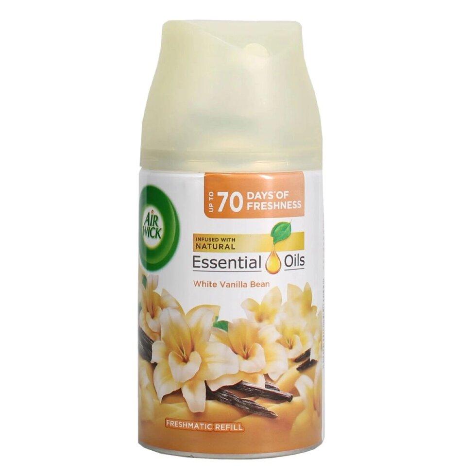 Аэрозоль сменный AIR WIСK White Vanilla Bean Сладкая ваниль 250 мл