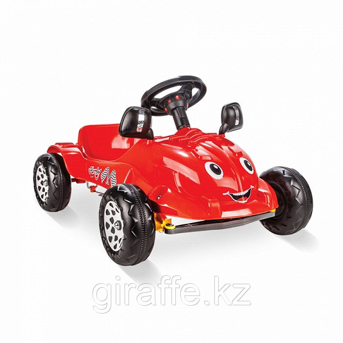 Детская педальная машина Pilsan Herby Car Red/Красный