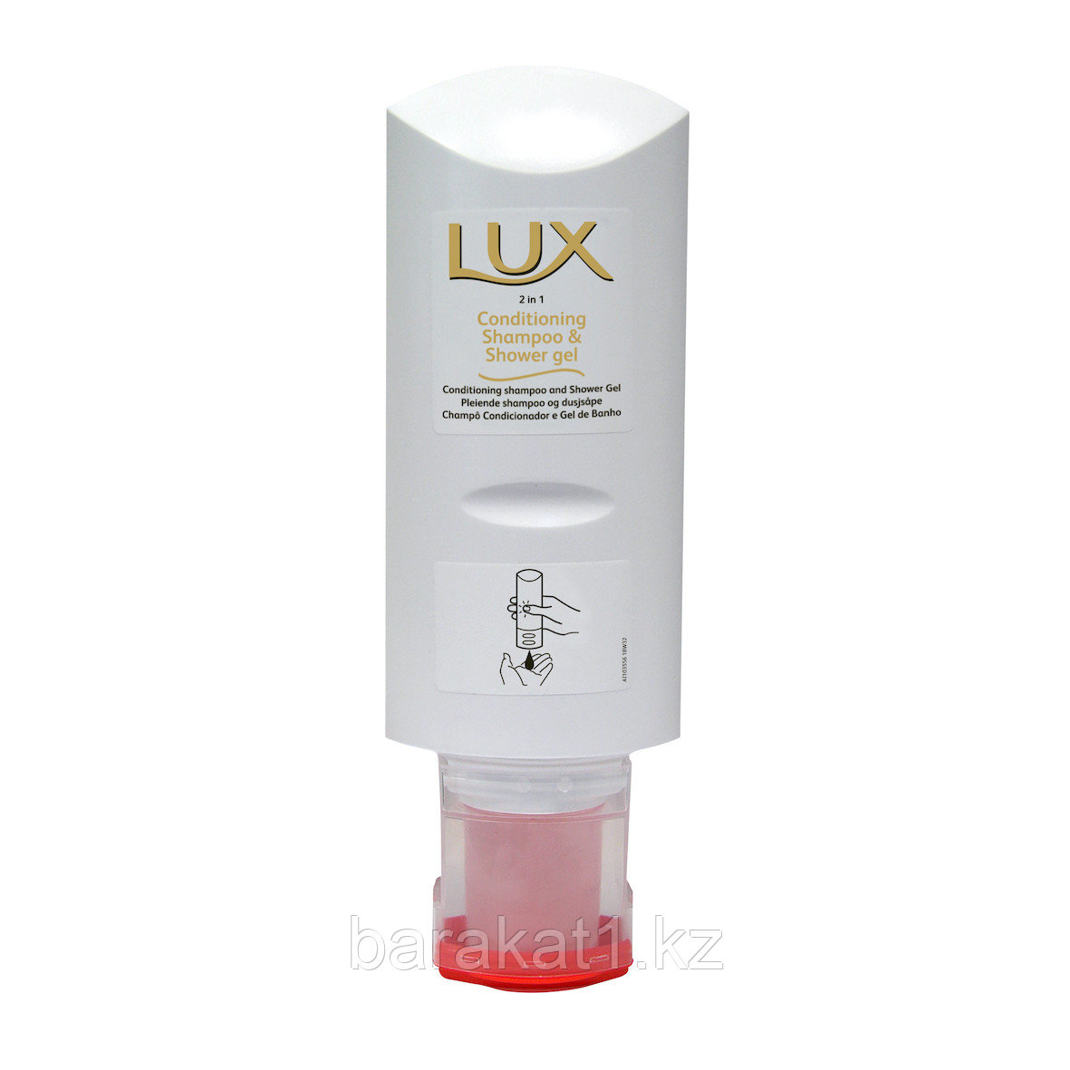 Softcare Sens Lux 2in1, 250g - шампунь - гель для тела