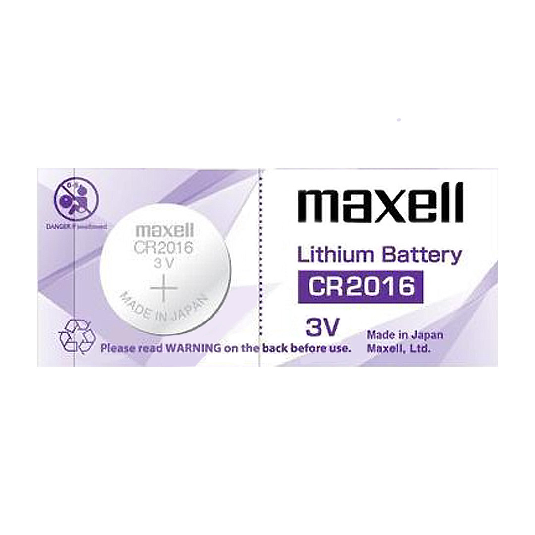 Батарейка Maxell CR2016 3V литиевый элемент питания