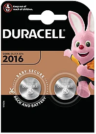 Батарейка Duracell LI2016 2BL  (2шт)