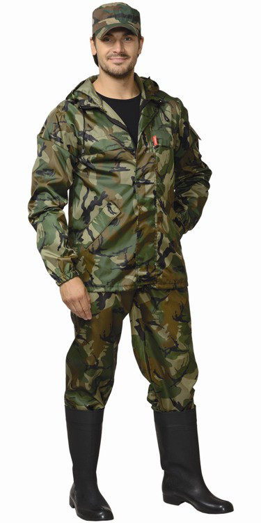 Костюм "ТУРИСТ": куртка, брюки (тк. "Оксфорд") КМФ "НАТО"
