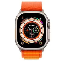 Смарт-часы Apple Watch Ultra GPS + Cellular 49mm Titanium Case with Orange Alpine Loop -Large