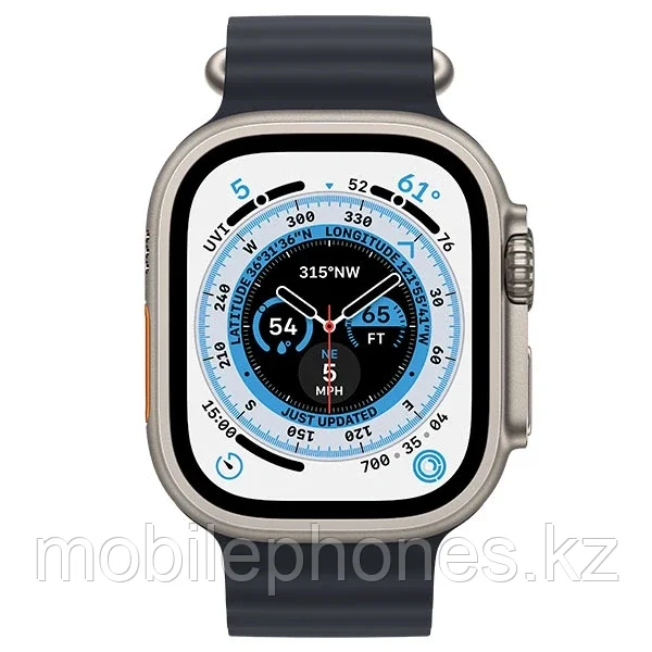Смарт-часы Apple Watch Ultra GPS + Cellular 49mm Titanium Case with Midnight Ocean Band