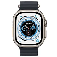 Смарт-часы Apple Watch Ultra GPS + Cellular 49mm Titanium Case with Midnight Ocean Band