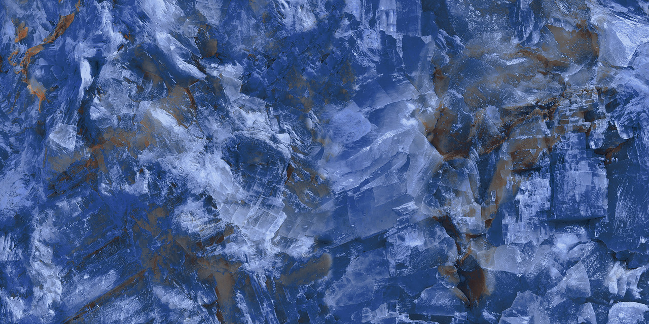 Фарфор плиткасы LV GRANITO - ICE CUBES BLUE (жылтыр), 600х1200 мм - фото 2 - id-p107710988