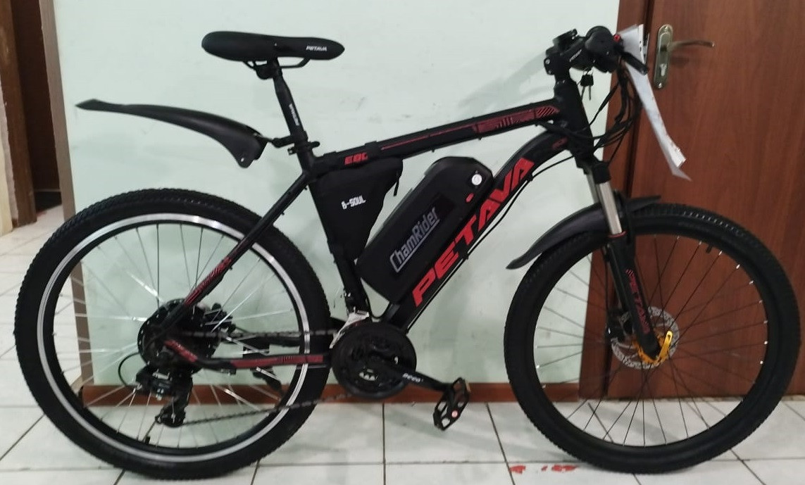 Электровелосипед MXUS 36v 350w ( max 500w), аккум. Li-ion 36v 30 A/H. Рама 19". Гидравлика. Кол. 26"
