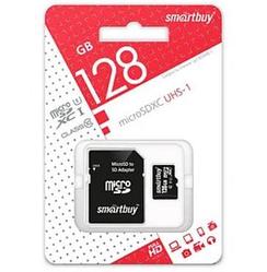 Карта памяти SmartBuy MicroSDHC 128GB, Class 10