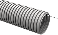 Труба гофрированная ПНД d 32 с зондом (25 м) IEK черный