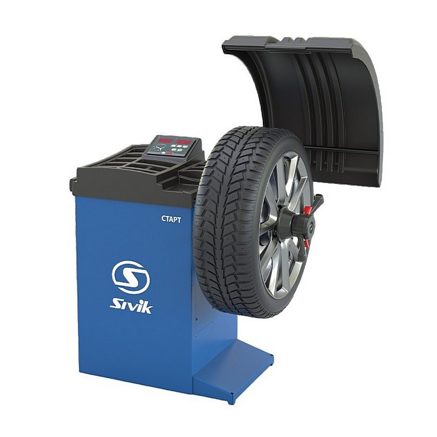 Балансировочный станок СТАРТ СБМК-60 Э (синий), фото 1