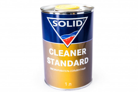 Обезжириватель сольвентный SOLID Cleaner Standard, 1л