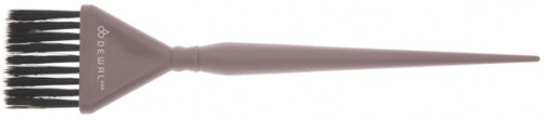 DEWAL Кисть для окрашивания, фиолетовая , с черной прямой щетиной, широкая 40 мм