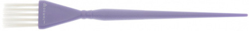 DEWAL Кисть для окрашивания, голубая , с белой прямой щетиной, широкая 40 мм