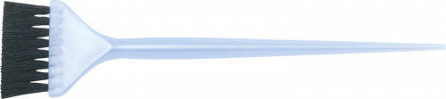 DEWAL Кисть для окрашивания голубая, с черной волнистой щетиной, узкая 50 мм