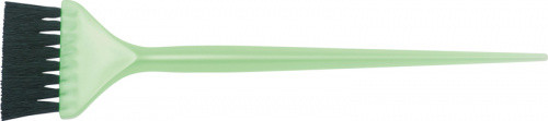 DEWAL Кисть для окрашивания зеленая, с черной волнистой щетиной, узкая 50мм - фото 1 - id-p107722089