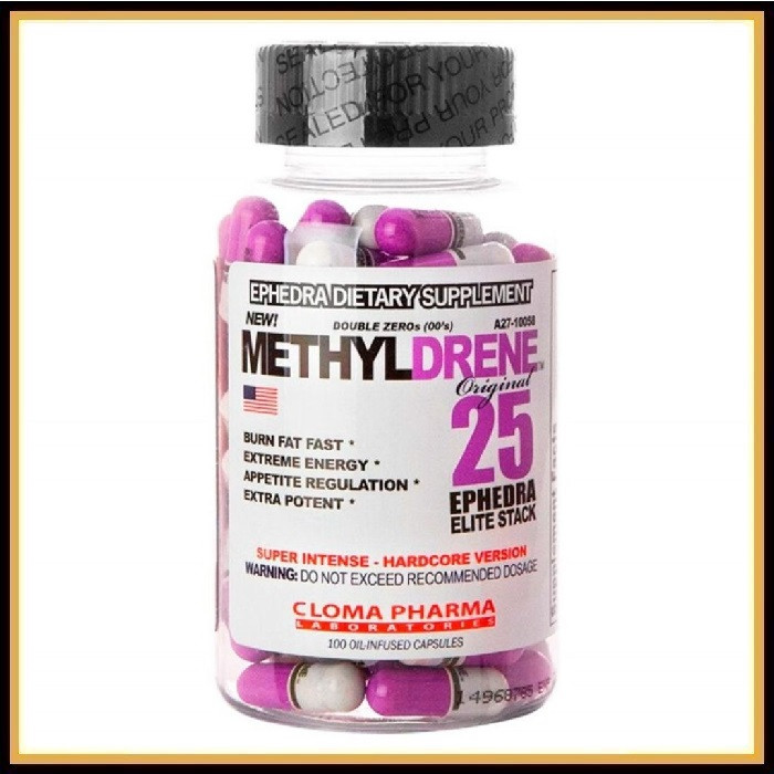 Жиросжигатель - Cloma Pharma Methyldrene Elite 100 капсул