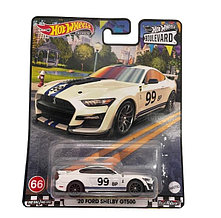 Hot Wheels Металлическая модель Ford Shelby GT500 #99 '20 HKF14, Хот Вилс Boulevard