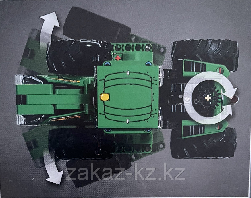 Конструктор LEGO TECHNIC 42136 John Deere 9620R 4WD Tractor - фото 3 - id-p107723068