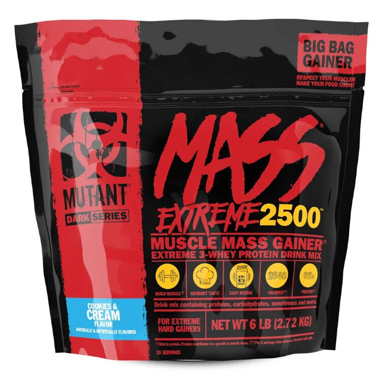 Гейнер MUTANT MASS XXXTREME 2500, 6 LBS.