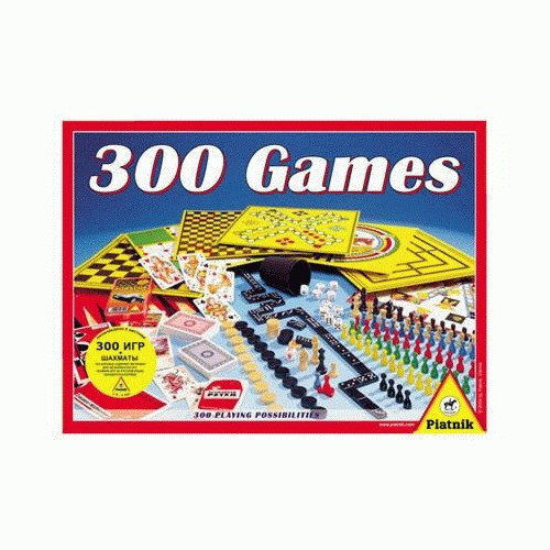 Games Piatnik Настольная игра "300 игр + шахматы" - фото 1 - id-p73894087