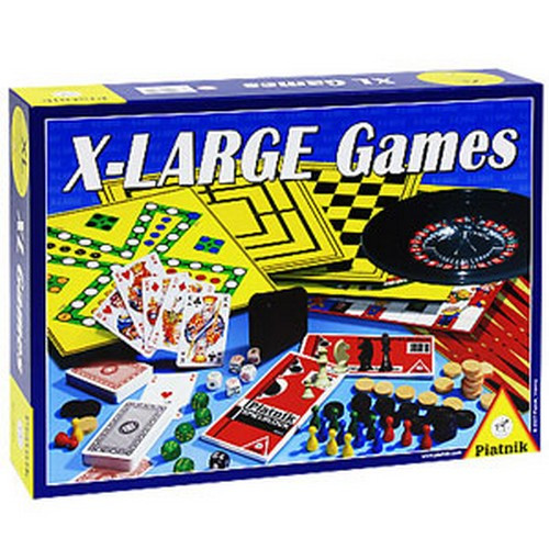 Games Piatnik Набор игр X-Large Games (200 игр + шахматы + рулетка)