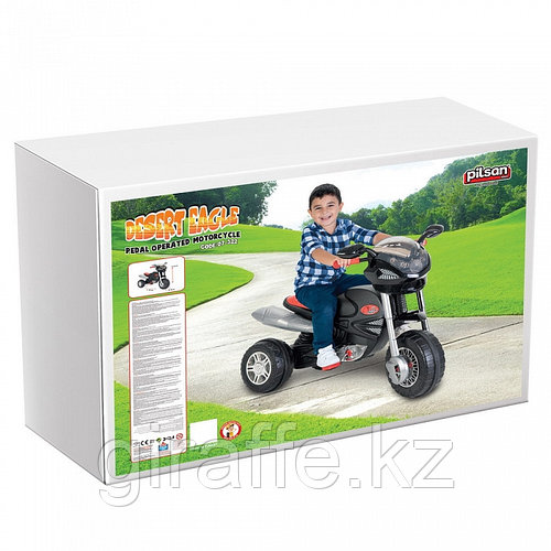 Педальный мотоцикл Pilsan Desert Eagle Black/Черный (id 107729970)