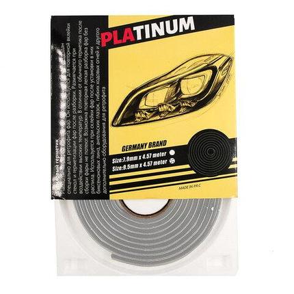 Герметик-лента бутиловый термопластичный для сборки фар PLATINUM (Черный / 9,5мм), фото 3