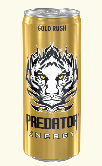 Энергетический напиток Predator Gold Rush 330 ml (12 шт-упак) - фото 1 - id-p107732556