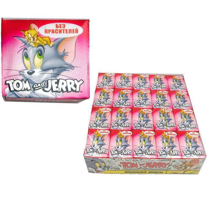 Жев.конфеты Tom&Jerry Клубника 11,5 гр  (40 шт в упак)