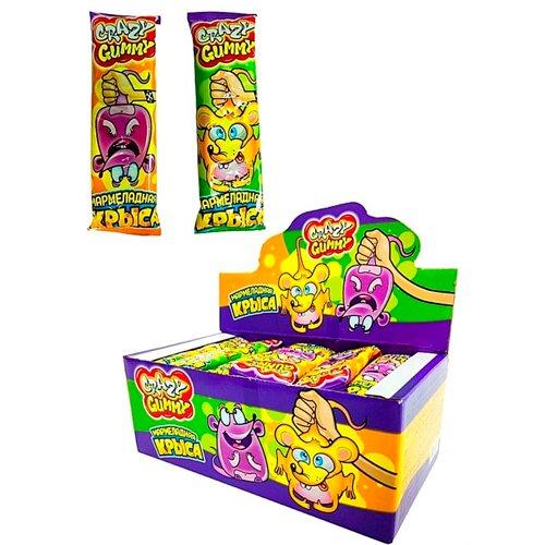 Мармелад "Crazy Gummy. Мармеладная Крыса" 15гр (36шт -упак)