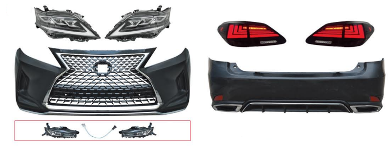 Рестайлинг комплект для Lexus RX 2009-2015