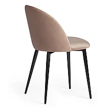 Стул MONRO (mod. 710) / 1 шт. в упаковке ткань/металл, 56х51х80 см, высота до сиденья 47 см, бежевый barkhat, фото 4