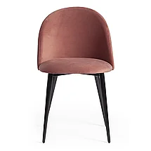 Стул MONRO (mod. 710) / 1 шт. в упаковке ткань/металл, 56х51х80 см, высота до сиденья 47 см, коралловый, фото 6