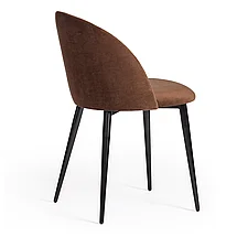 Стул MONRO (mod. 710) / 1 шт. в упаковке ткань/металл, 56х51х80 см, высота до сиденья 47 см, коричневый, фото 3