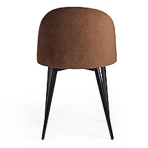 Стул MONRO (mod. 710) / 1 шт. в упаковке ткань/металл, 56х51х80 см, высота до сиденья 47 см, коричневый, фото 4
