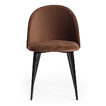 Стул MONRO (mod. 710) / 1 шт. в упаковке ткань/металл, 56х51х80 см, высота до сиденья 47 см, коричневый, фото 5