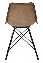 Стул Secret De Maison GETS ( mod. M-14529 ) металл/кожа буйвола/ткань хлопок, 78х45х51см, коричневый, ткань:, фото 4