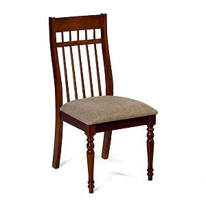 Стул TAMPA дерево гевея, 502x552x968мм, HN GLAZE lite,  ткань светло-коричневая