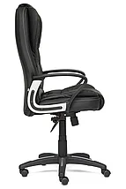 Кресло BARON кож/зам, черный/черный перфорированный, 36-6/36-6/06, фото 2