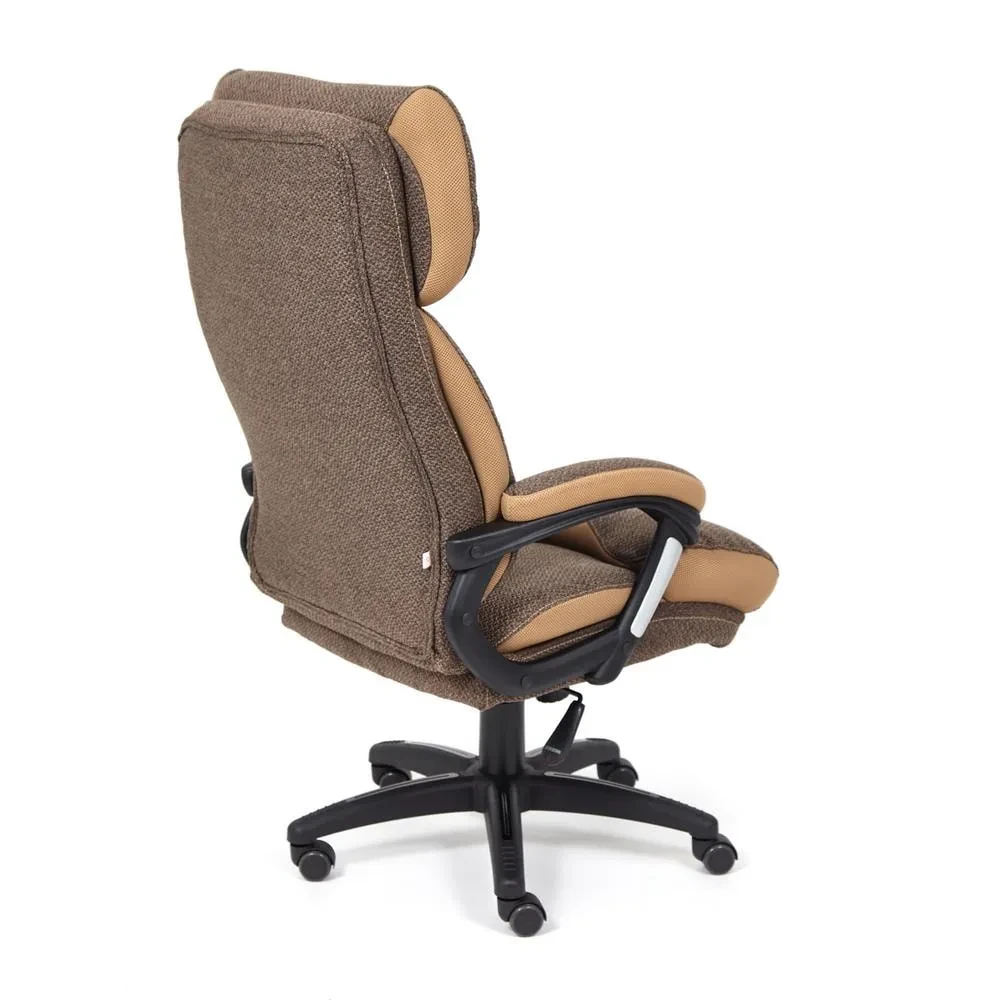 Кресло DUKE ткань, коричневый/бронзовый, MJ190-7/TW-21 - фото 4 - id-p107733894