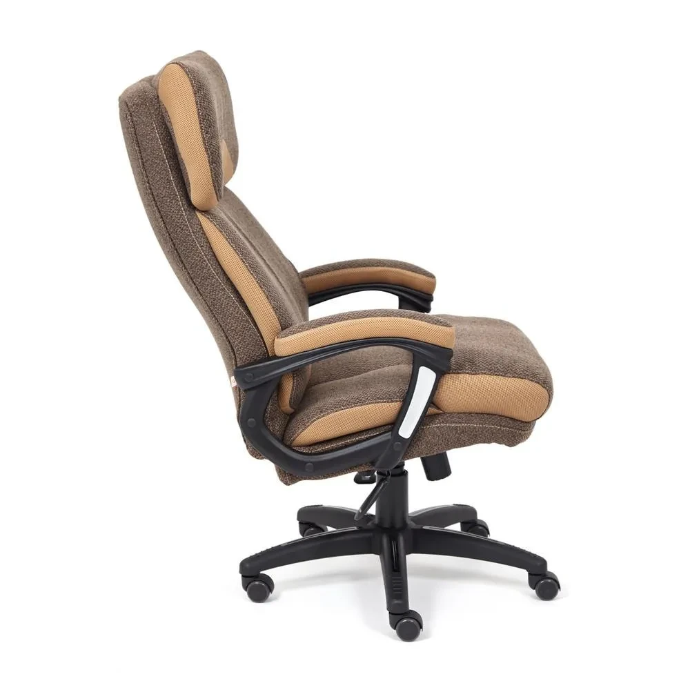 Кресло DUKE ткань, коричневый/бронзовый, MJ190-7/TW-21 - фото 7 - id-p107733894