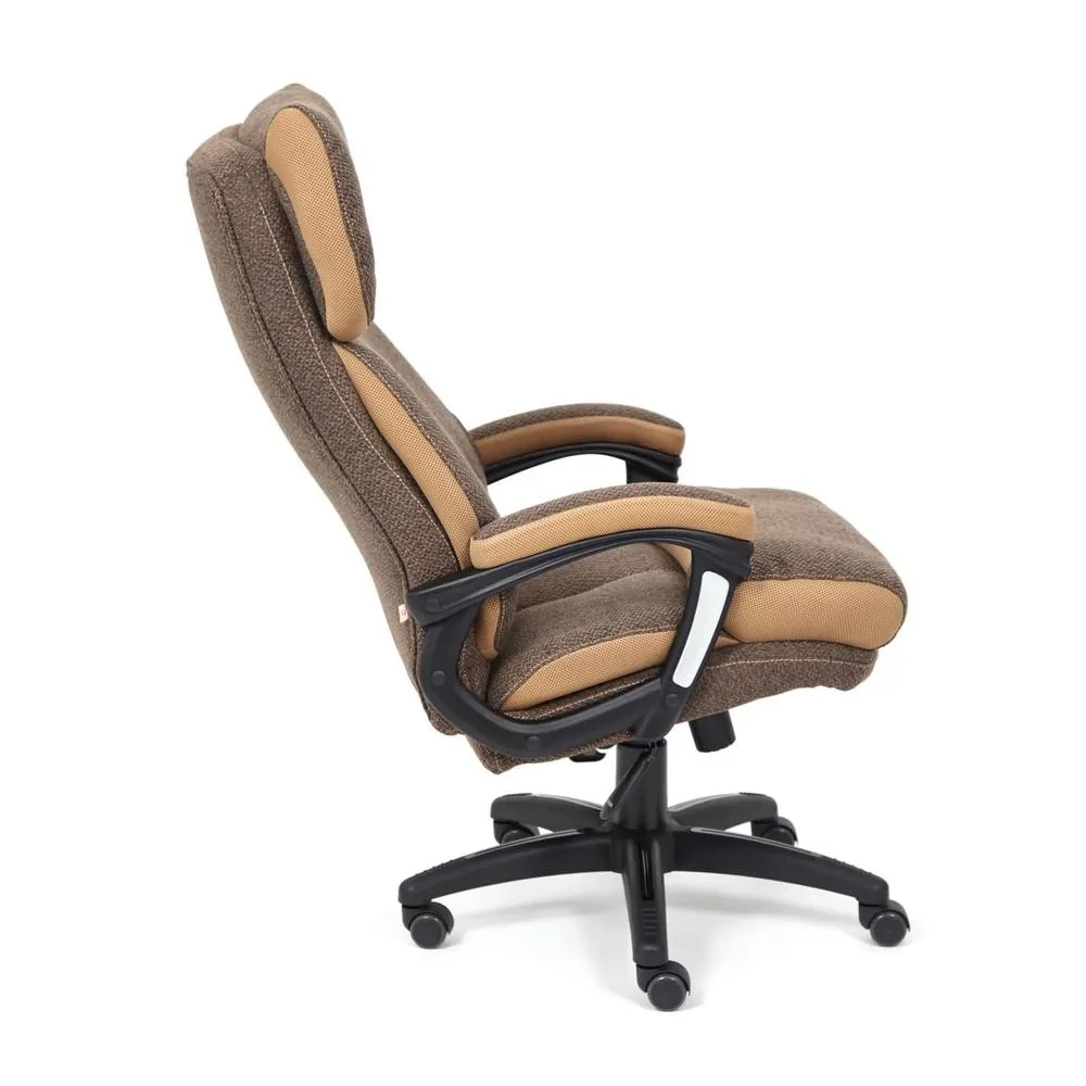 Кресло DUKE ткань, коричневый/бронзовый, MJ190-7/TW-21 - фото 8 - id-p107733894