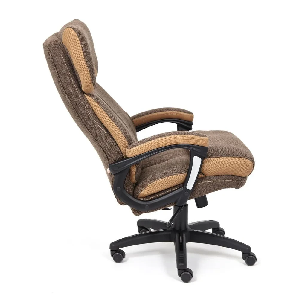 Кресло DUKE ткань, коричневый/бронзовый, MJ190-7/TW-21 - фото 9 - id-p107733894