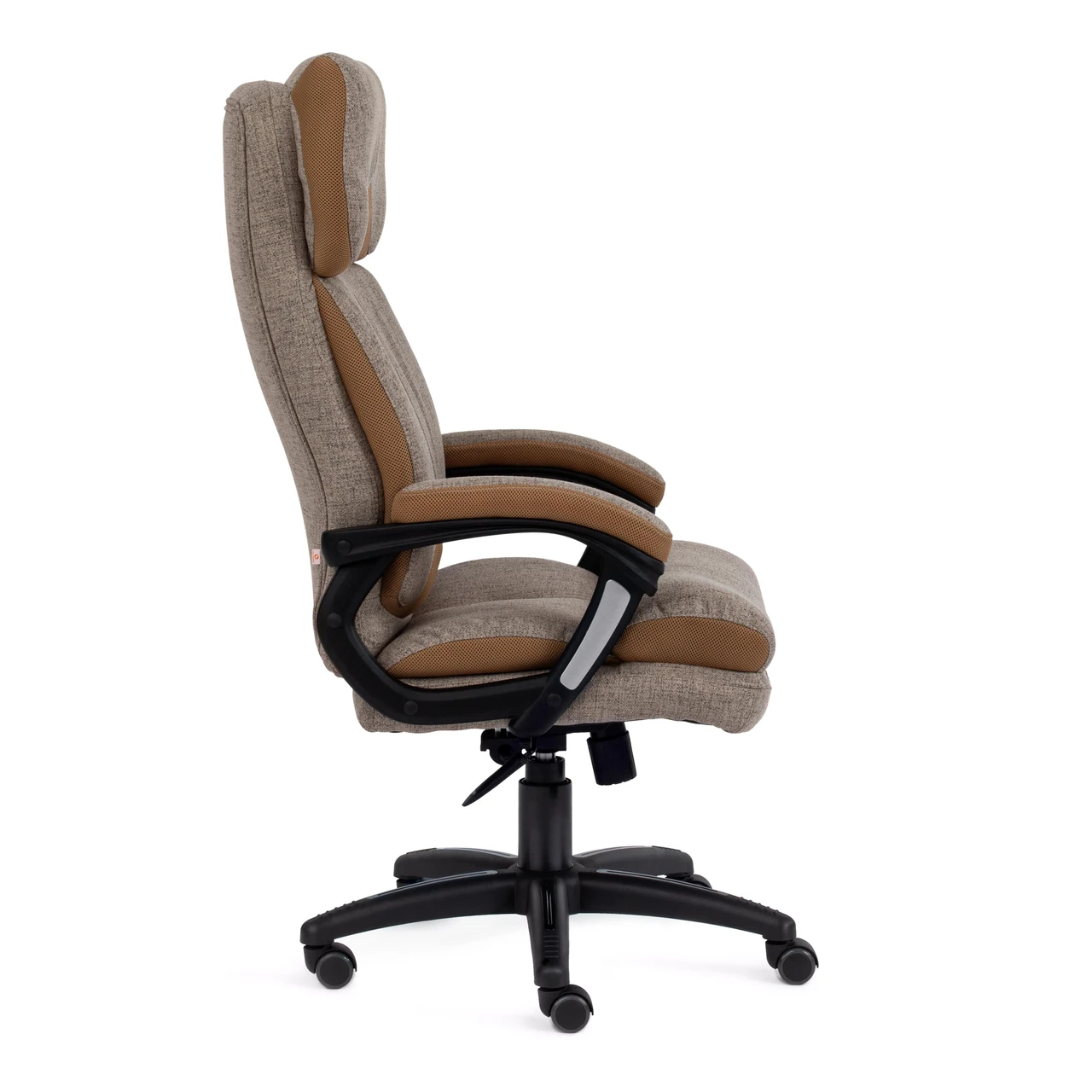 Кресло DUKE ткань, светло-коричневый/бронза, фостер 3/TW-21 - фото 2 - id-p107733903